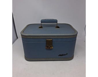 Vintage Lady Baltimore Train Case Red 1950's MCM Travel Case - Etsy