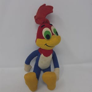 Vintage Woody Woodpecker 13" Plush Doll By Knickerbocker image 2