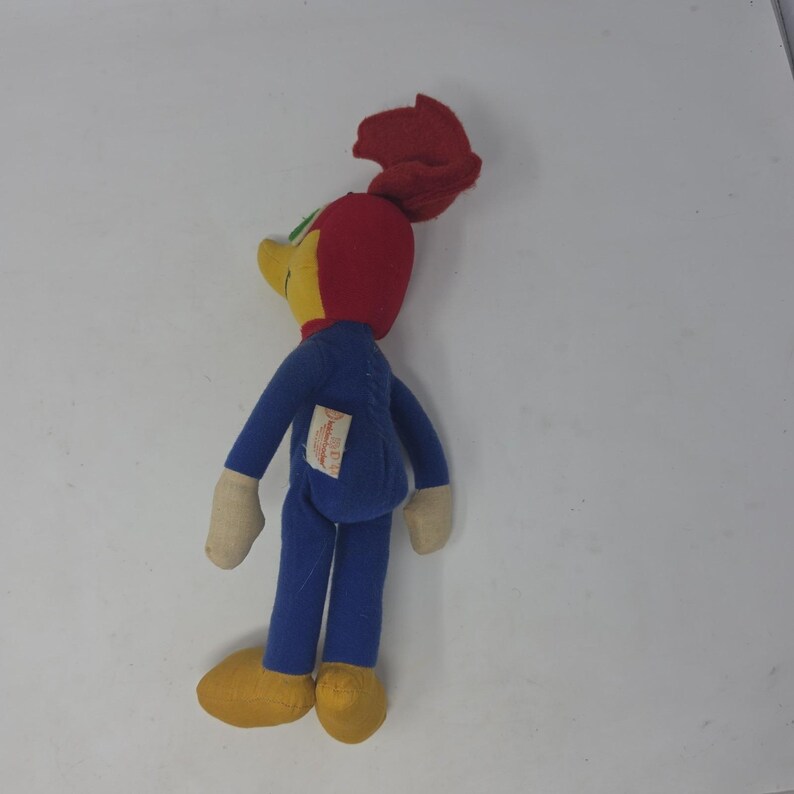 Vintage Woody Woodpecker 13" Plush Doll By Knickerbocker image 9