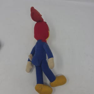 Vintage Woody Woodpecker 13" Plush Doll By Knickerbocker image 8
