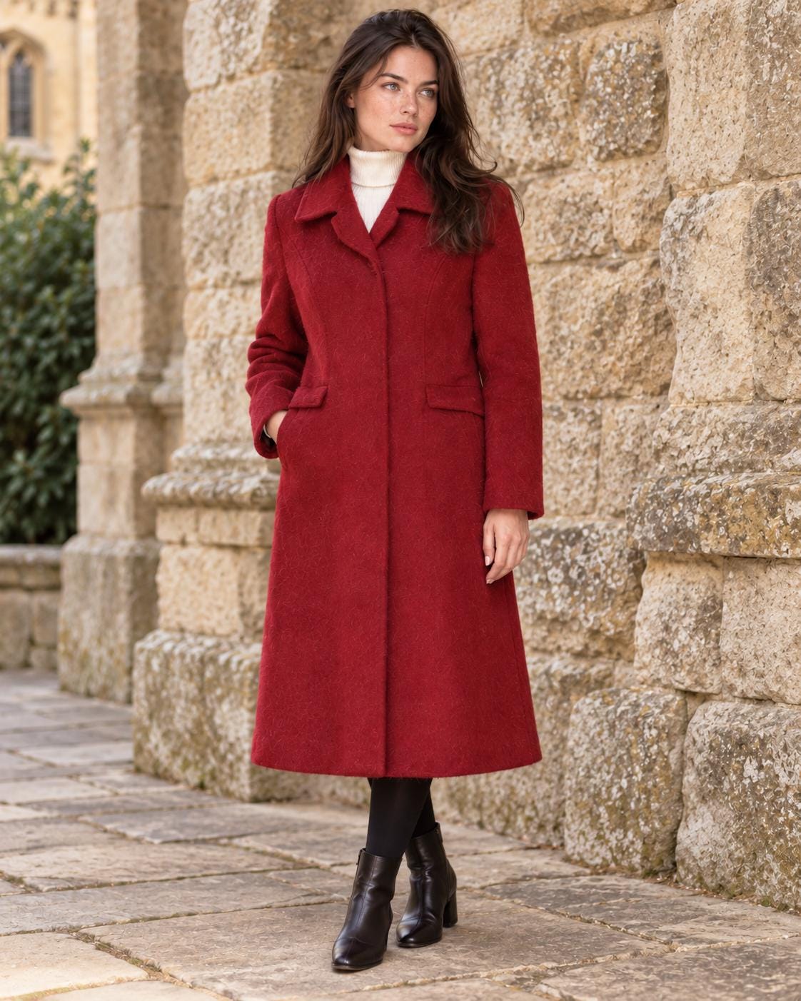 Vintage Long Winter Coat Mohair - Etsy
