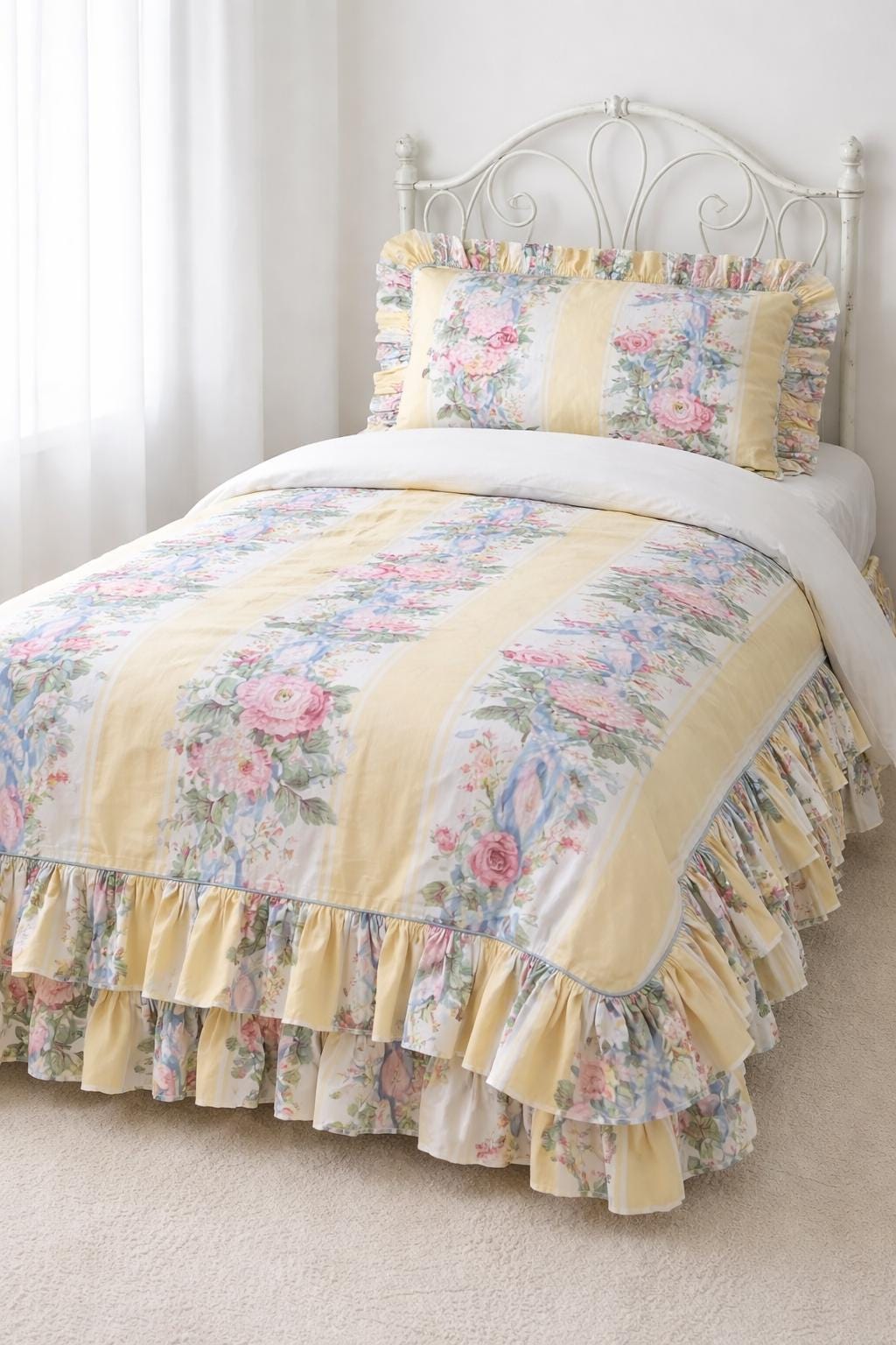 Vintage Croscill Comforter - Etsy
