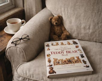 Książka o misiach pluszowych Pauline Cockrill | Ilustrowana historia misiów pluszowych | Przewodnik kolekcjonera | Prezent dla kolekcjonera misiów | Miłośnicy misiów pluszowych