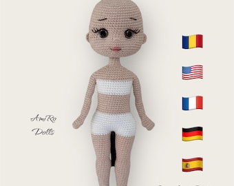 Basic Doll Body Crochet Pattern