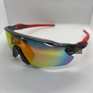 Sporty Shield-zonnebril – prestatiebrillen in radarstijl, dames- en herenschoenen afbeelding 9