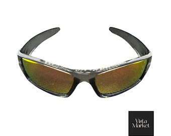 Bold Shield Sunglasses – Wraparound Full-Coverage Unisex Eyewear, Lightweight Modern Style
