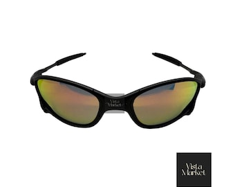 Retro Metallic Punk Sunglasses, Y2K Fashion Shades, Vintage Chrome Streetwear Glasses, Unisex Statement Eyewear