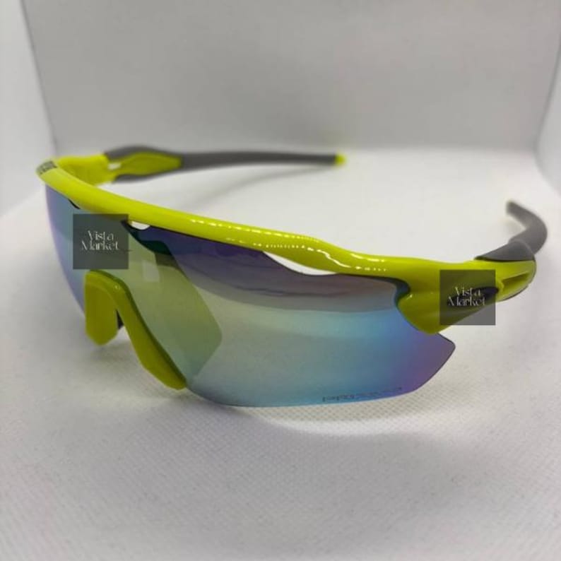 Sporty Shield-zonnebril – prestatiebrillen in radarstijl, dames- en herenschoenen afbeelding 11