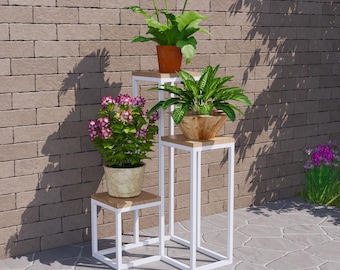 DIY Plant Stand build plans with step by step assembly video
