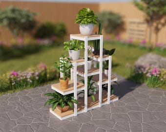 DIY Multi Level Plant Stand Plans