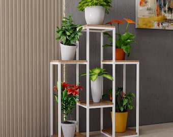 DIY Multi Level Plant Stand Project Building Plans (PDF and assembly video Download)