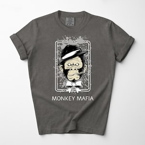 Funny Geek Monkey T-Shirt – Comfort Colors Graphic Tee