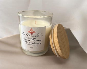 Sonne geküsst Erdbeere 150 ml Sojakerze