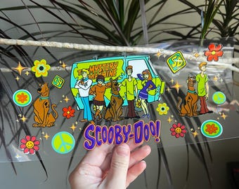 Characters Cup Wrap - 16oz Uv DTF Cup Wrap - Ready to apply - Cute UV DTF Transfers - #001
