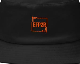 Chapéu Bucket EFP2R Minimalista Bordado