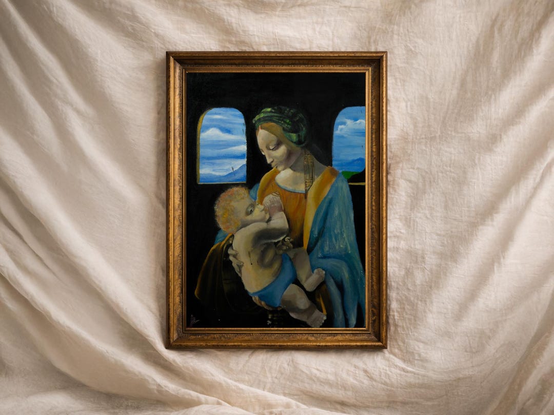 Madonna and Child Fine Art Print – Renaissance Reimagined Wall Art ...