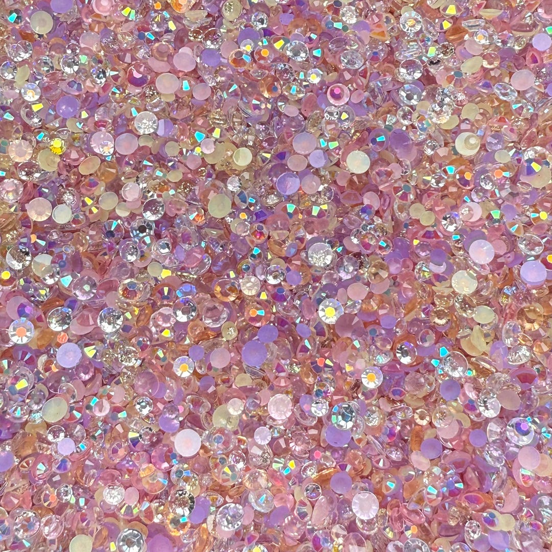 Peachie Sunset Rhinestone Mix - Etsy