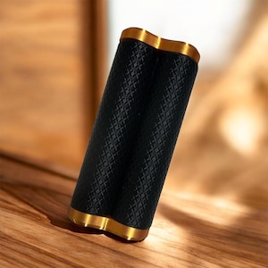 Textured Fidget Roller: Silent Stress Relief, Custom Colors / Stainless Steel Ball Bearings.