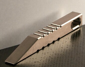 Everyday Carry Mini Multi Tool EDC Pry Bar Keychain  - Heavy Duty Stainless Steel 2