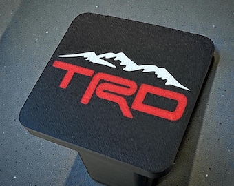 Toyota TRD Mountains trailer hitch cover insert
