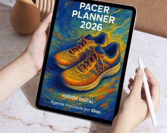 Marathon Training Planner | Weekly Running Tracker (Digital PDF)