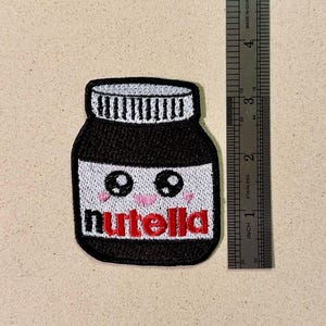 Stryklapp i rolig storlek för chokladburk | Roliga lappar, lappar för babyburkar, chokladlappar, söta lappar för allt