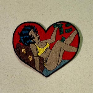 Ein Aufnäher zum aufbügeln! Geld Patches, Liebe Patches, Herz Patches, kinky Patches für alles