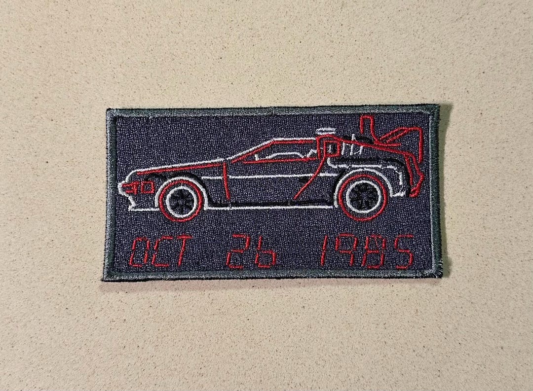 Patch for Ironing Fun Movie Car From the Future | Car Patches, Future ...