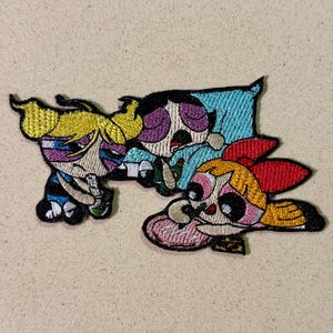 Patch à repasser pour les power party girls rigolotes | Des écussons amusants, des écussons de super-héros, des écussons de fête, des écussons pour filles pour tout ce dont vous avez besoin