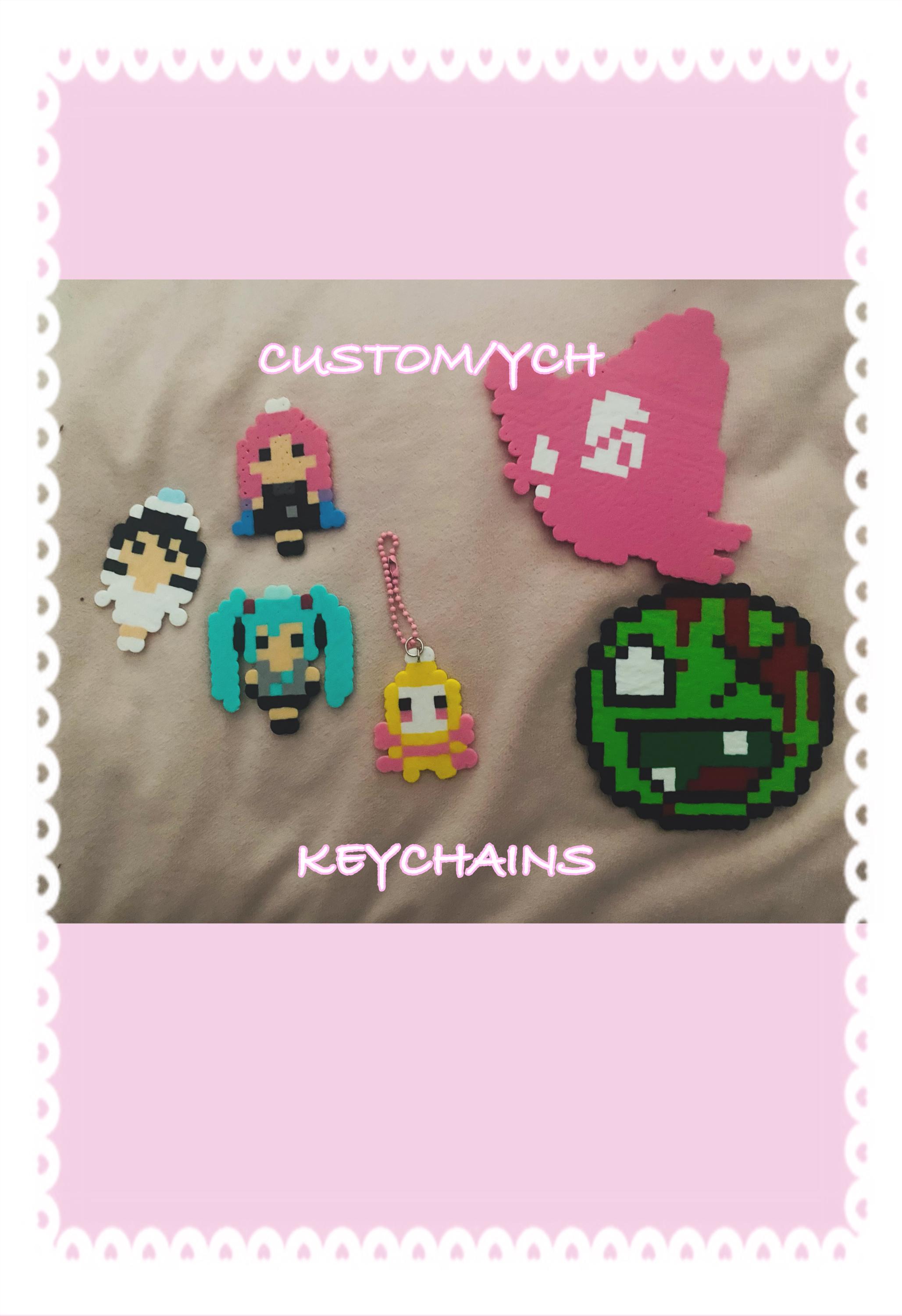 Custom YCH Keychains!! - Etsy
