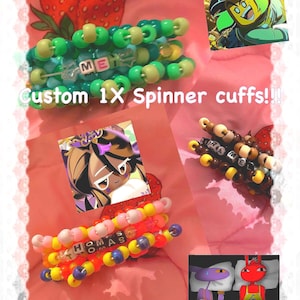 Custom 1X spinner cuffs!!!