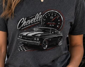 Chevelle SS Shirt, Muscle Car T Shirt, Classic Chevelle Tee, Car Guy Gift, Built For Performance Shirt, Gearhead Racing Apparel