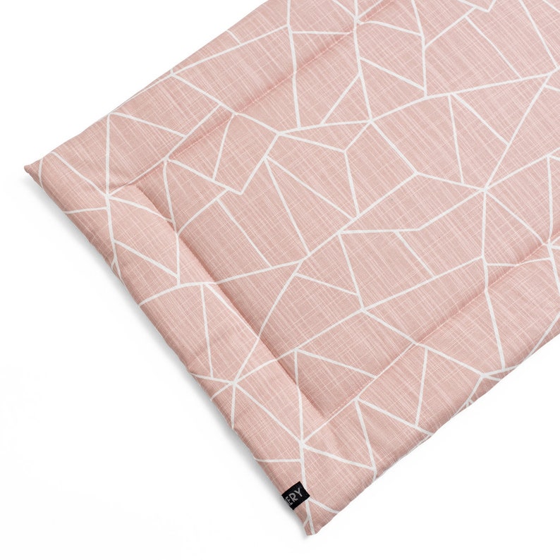 Cat Furniture Pad Millenial Pink cat bed Cat lady cat lover gift Catnip Cuddler Blush Cat Bed Cat Gift Refillable catnip filled mat