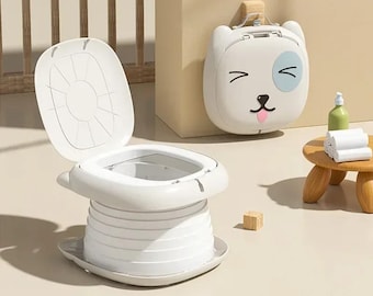 Asiento de orinal de viaje plegable para niños