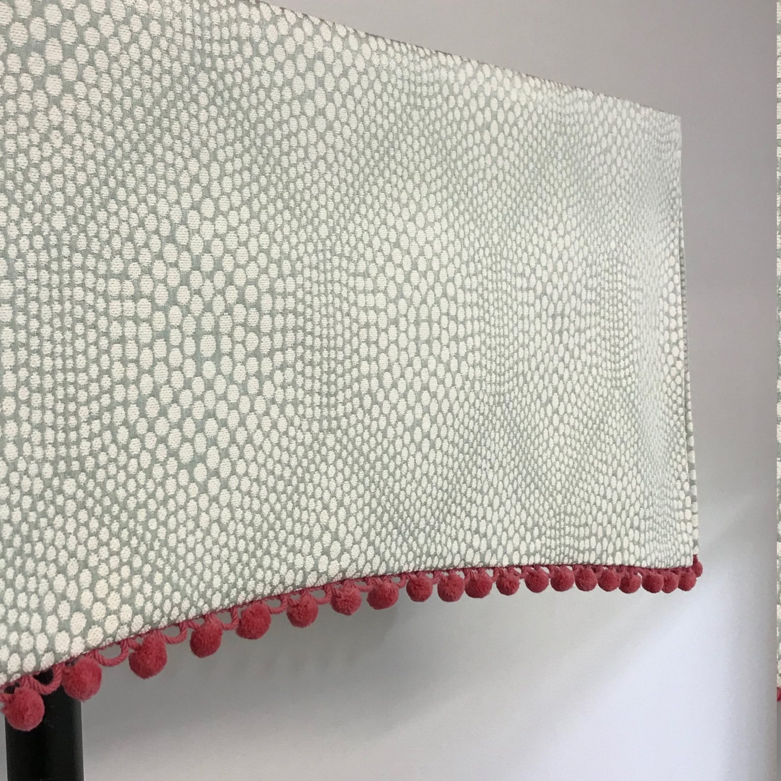 Custom Made to Order Curved Kick Pleat Valance With Trim or Etsy