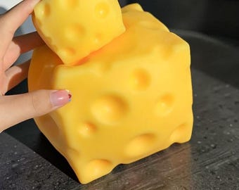 Cheese Squishy - Giant Cheese Squeeze Toy