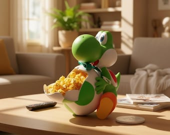 Porta popcorn di Yoshi - Statuetta da collezione di alta qualità