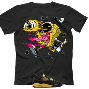 spongebob wearing jordans
