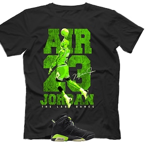 lime green 6s shirt
