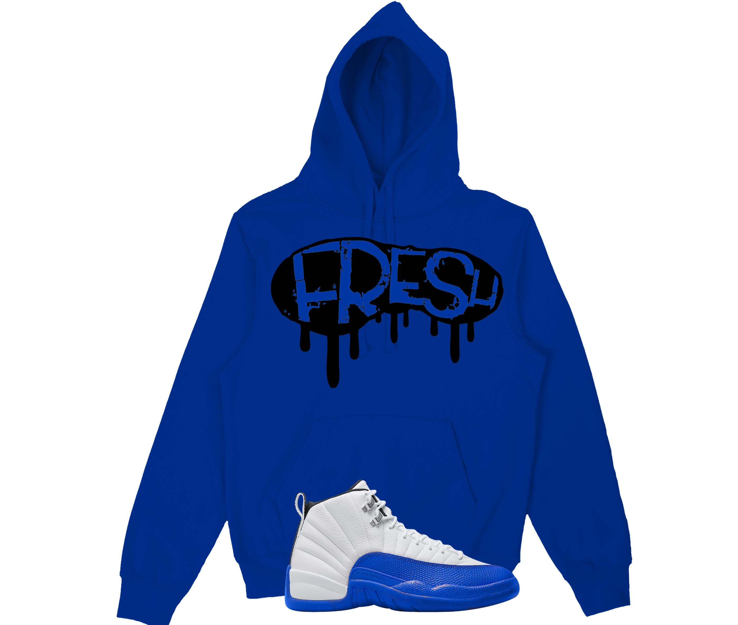 jordan 12 game royal hoodie