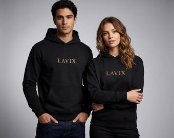Heavyweight 440 GSM Hoodie – Oversized Streetwear Hoodie – Premium Cotton Unisex Hoodie – LAVIX