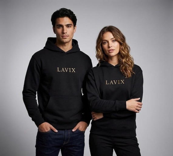 Heavyweight 440 GSM Hoodie – Oversized Streetwear Hoodie – Premium Cotton Unisex Hoodie – LAVIX