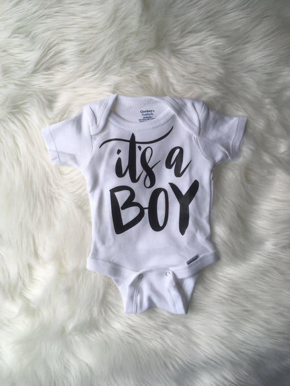 it's a boy onesie