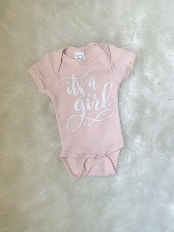 it's a girl onesie