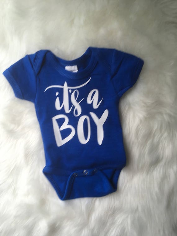 it's a boy onesie