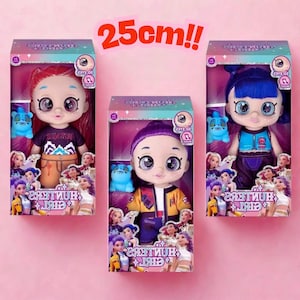 Poupées Kpop Hunters - Mira, Rumi, Zoey 25 cm poupées chantantes avec des yeux 5D