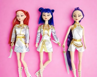 Kpop Dämonenjäger inspirierte Puppen - Rumi Mira Zoey Sammlerstück Fan Geschenk