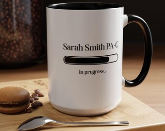 Personalized PA-C Name Mug | Physician Assistant Student Gift