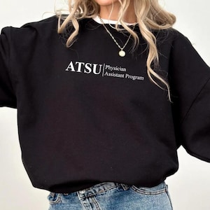 ATSU医師助手（PA）プログラム クルーネック スウェットシャツ、AT Still大学医師助手