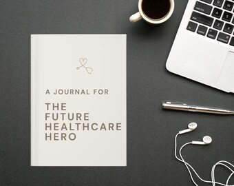 Zukünftiges gesundheitswesen Hero Journal Notizbuch | Geschenk für PA, Medizin, Krankenpflege Studenten
